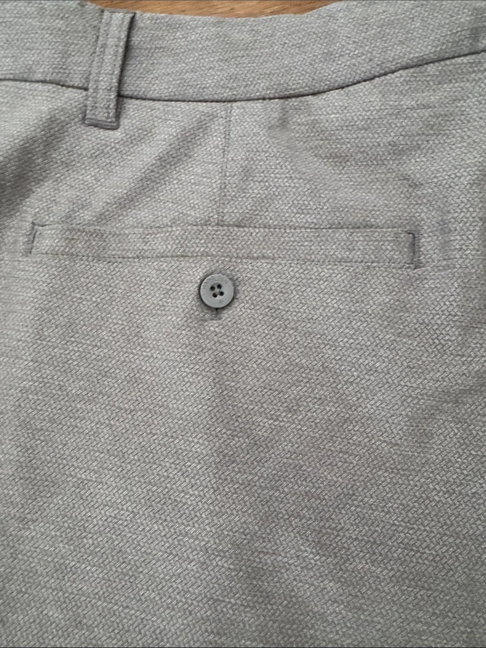 Hang Ten Hybrid Walkshort Men's Gray Flat-Front Shorts size 38 10” inseam NWT
